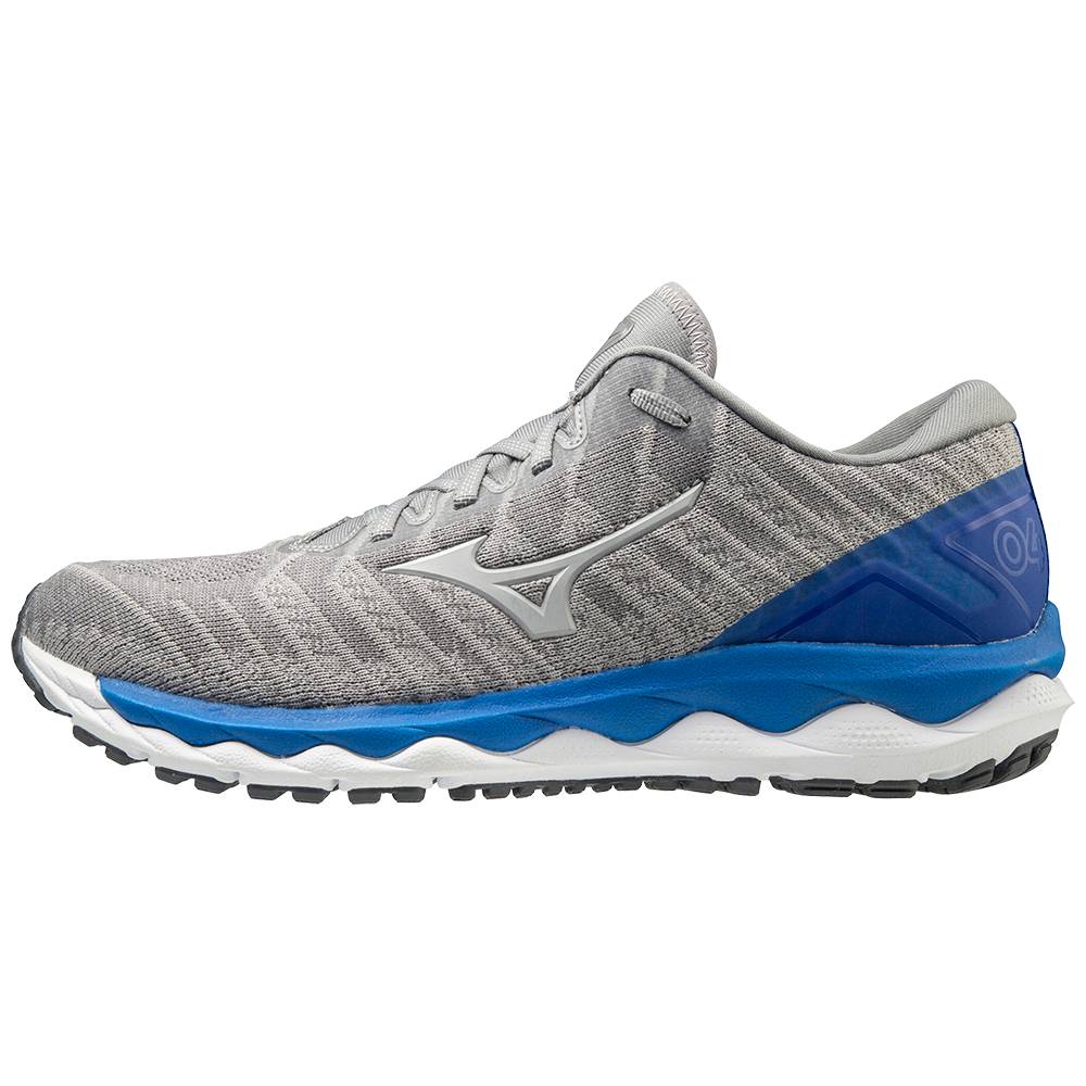 Zapatillas Running Mizuno Wave Sky 4 WAVEKNIT™ Hombre Gris Ofertas WAHX-05673